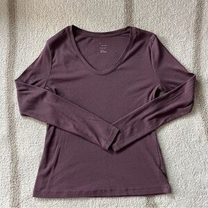 purple long sleeve shirt - a new day